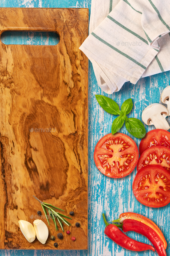 Food background with free space for text Stock Photo by gresei | PhotoDune