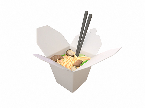 Noodle Box - 3Docean 25319278