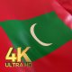 Maldives Flag - 4K Maldives Flag - 4K - VideoHive Item for Sale
