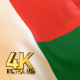 Madagascar Flag - 4K Madagascar Flag - 4K - VideoHive Item for Sale