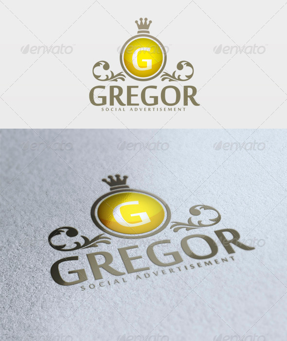 Gregor Logo - Letters Logo Templates