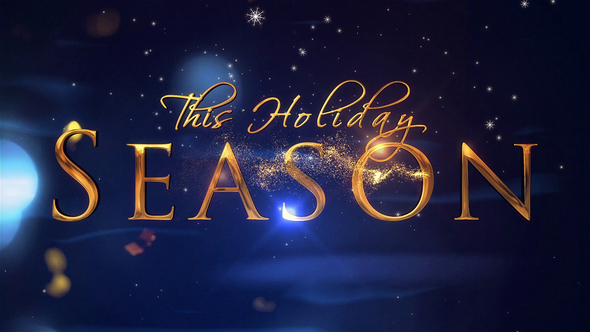 Christmas Greeting Titles - VideoHive 25327478