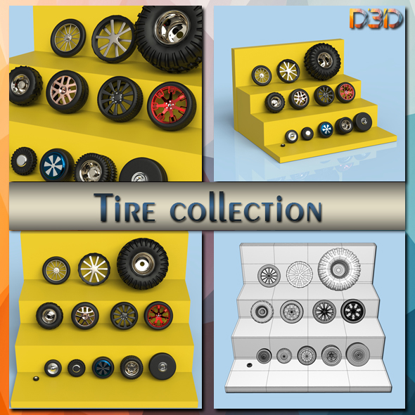 Tire collection - 3Docean 25328453
