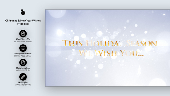 ChristmasNew Year Wishes - VideoHive 25329085