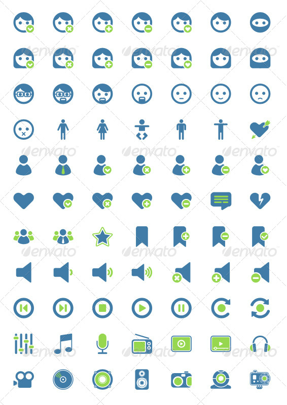 500 Vector Icons + Icon Generator in Web Icons - product preview 4