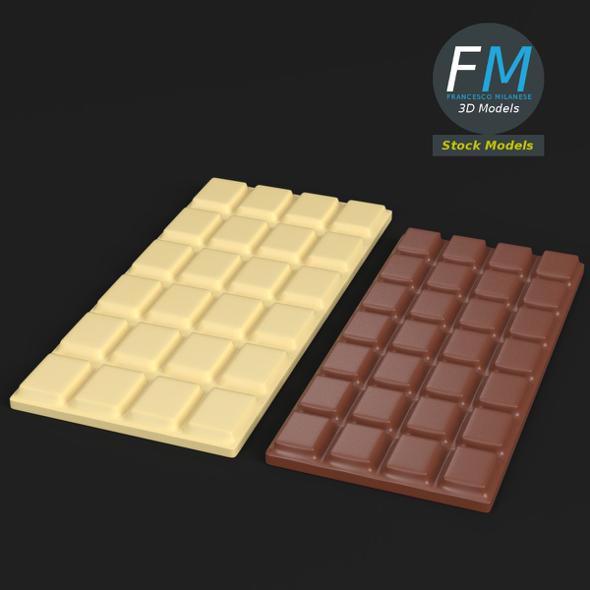 Chocolate bars - 3Docean 25331515