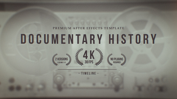 Documentary History Timeline - VideoHive 25332527