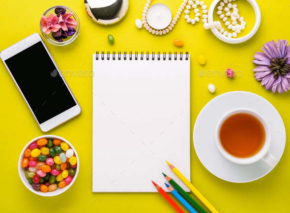 Cozy corner for a girl - Stock Photo - Images