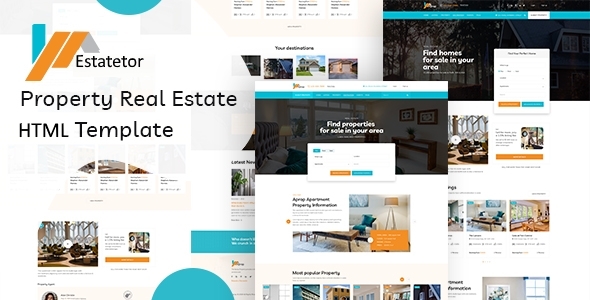Fabulous Estatetor – Property Listing Real Estate HTML-5 Template