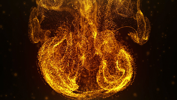 Flowing Particles Drop - VideoHive 25330725