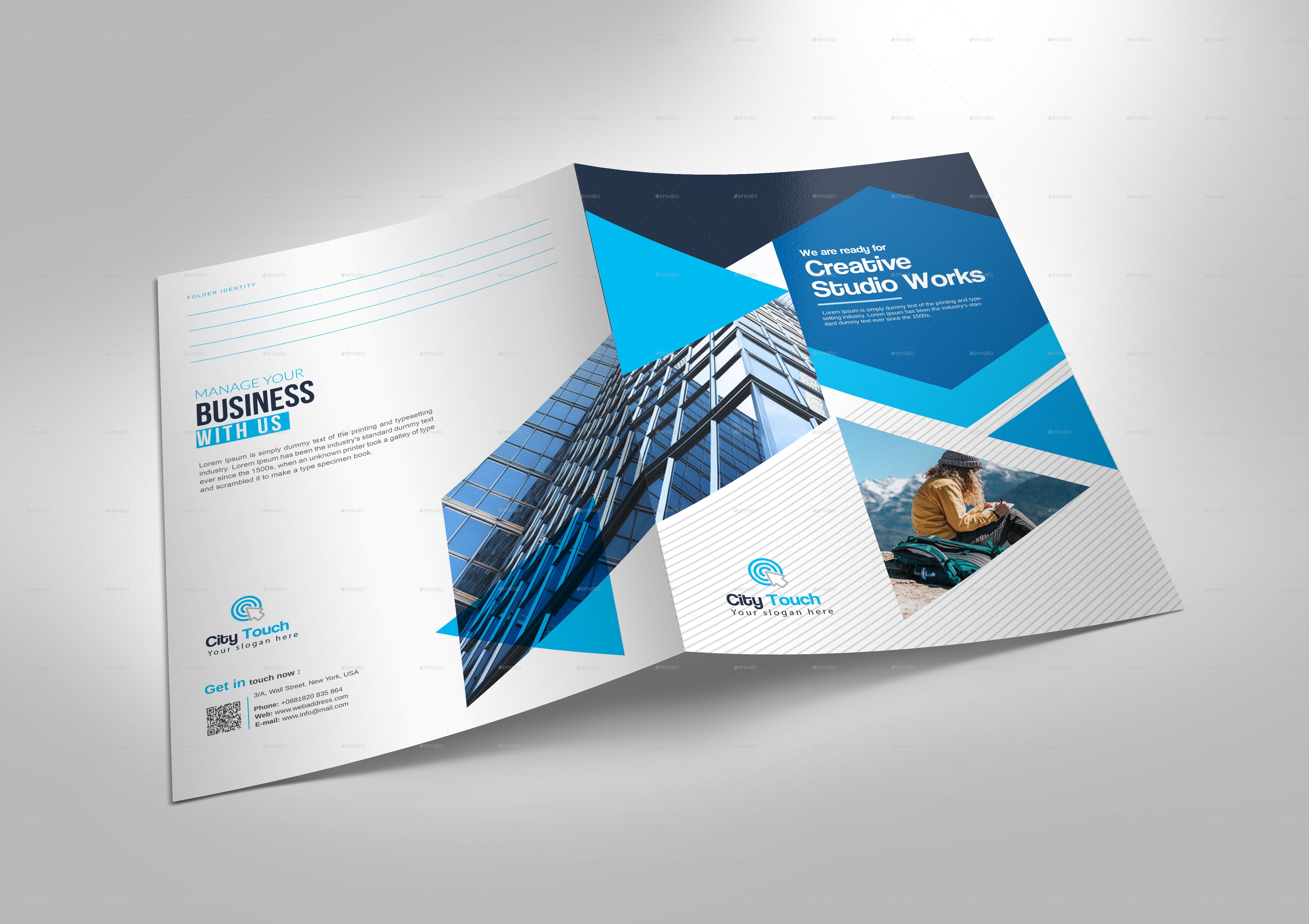 Presentation Folder, Print Templates | GraphicRiver