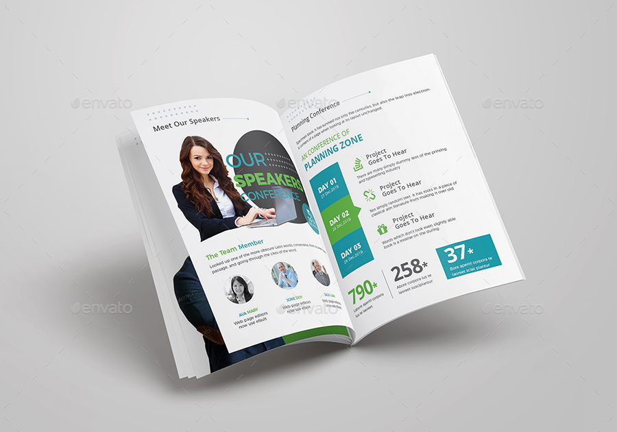 Conference Brochure, Print Templates | GraphicRiver