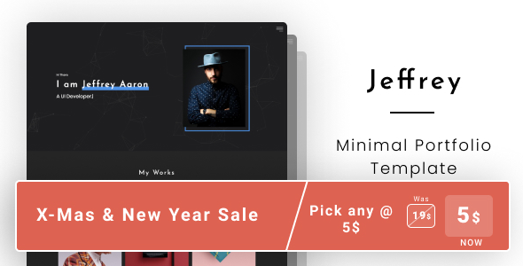 Jeffrey - Personal Portfolio Template