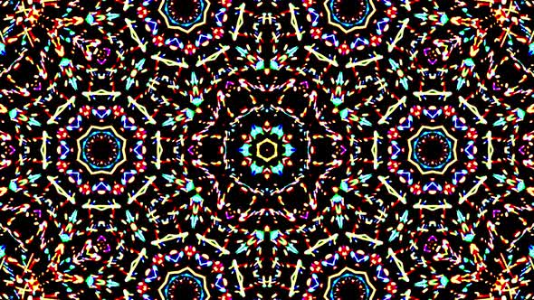 luminous glow that shifts the movement of the colors rainbow black background alt