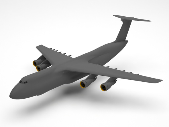 Military plane - 3Docean 25354624