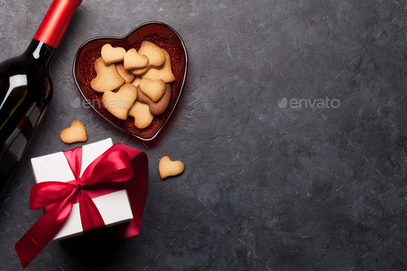 Valentines day greeting card - Stock Photo - Images