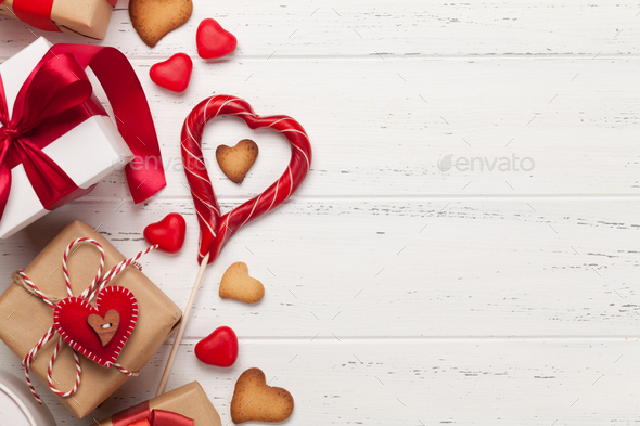 Valentines day greeting card - Stock Photo - Images