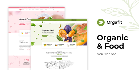 OrgaFit – Organic and Health WordPress Theme