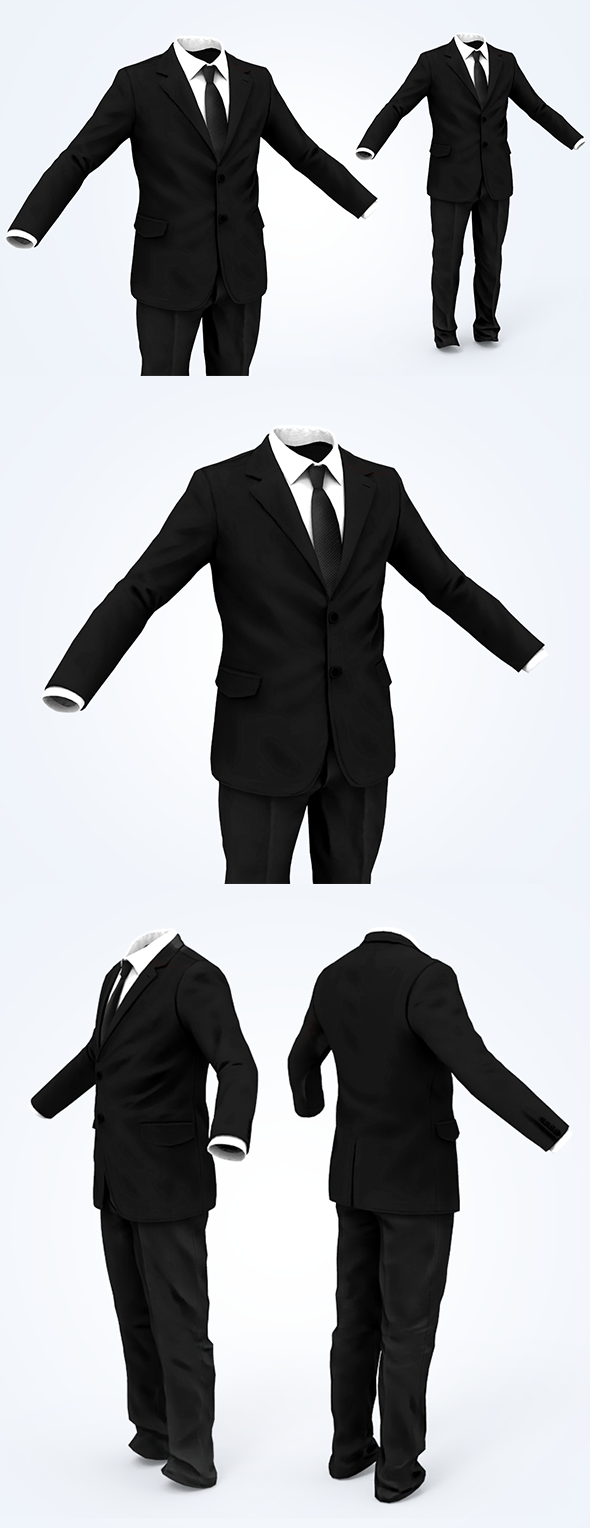 Business Suit Man - 3Docean 25359314