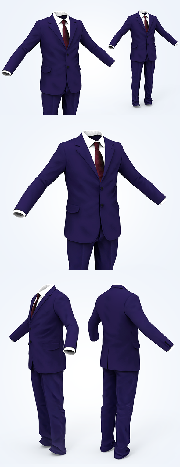 Business Suit Man - 3Docean 25359326