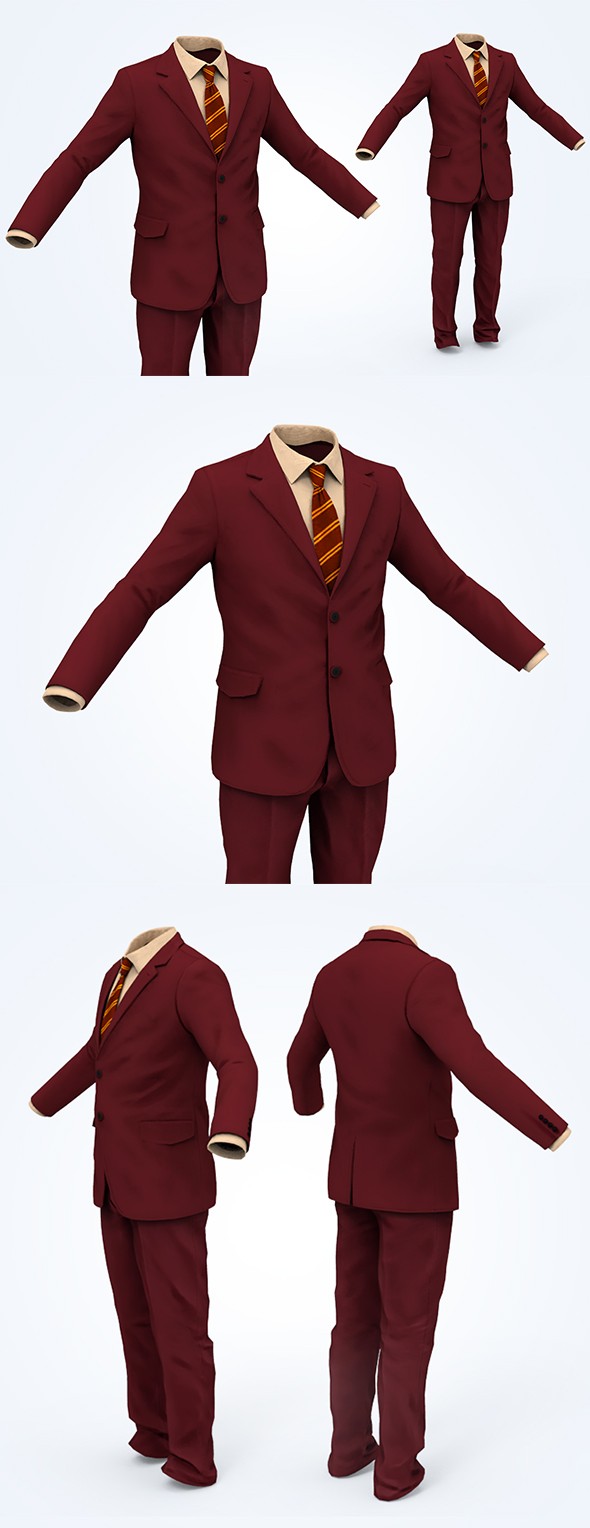 Business Suit Man - 3Docean 25359408