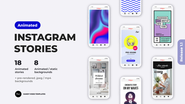 Animated Instagram Stories by blinque | VideoHive