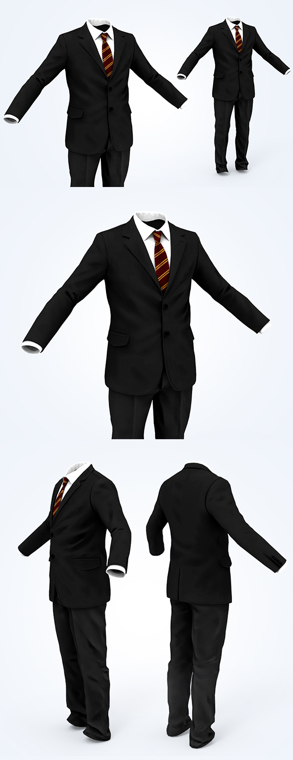 Business Suit Man - 3Docean 25361871