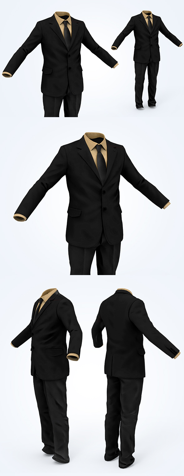 Business Suit Man - 3Docean 25362298