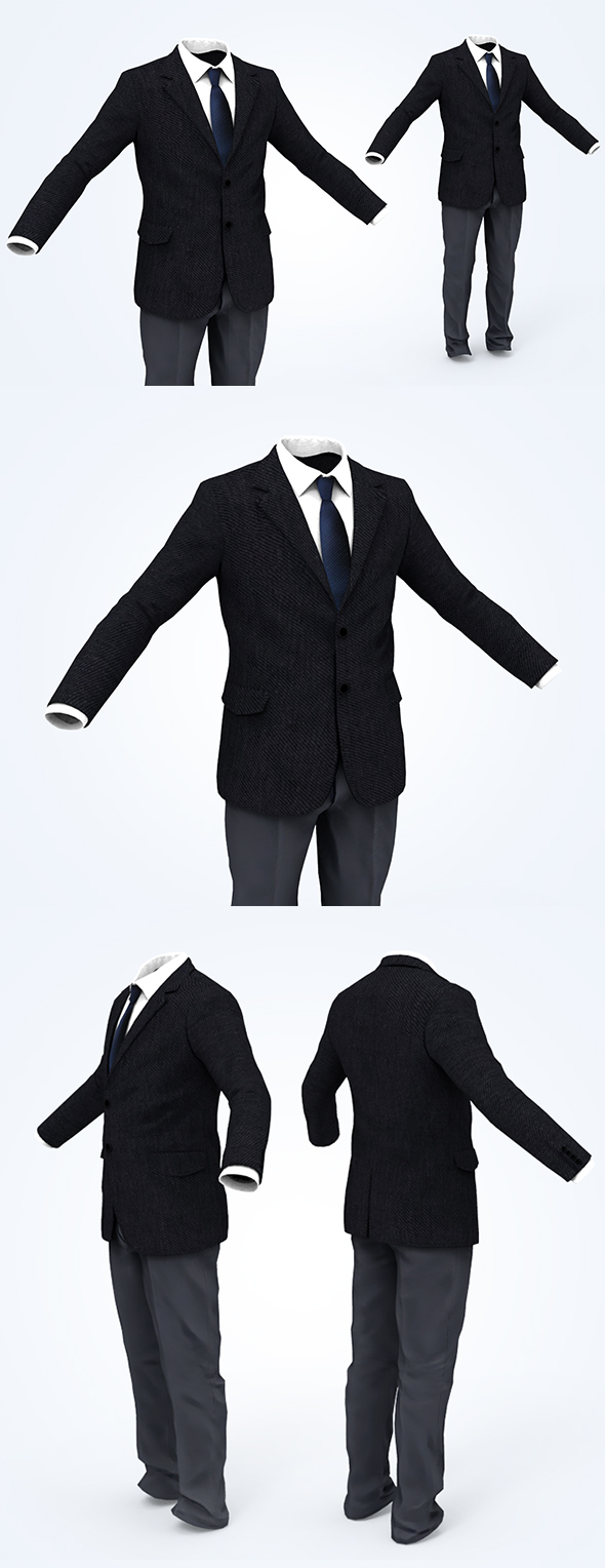 Business Suit Man - 3Docean 25362320