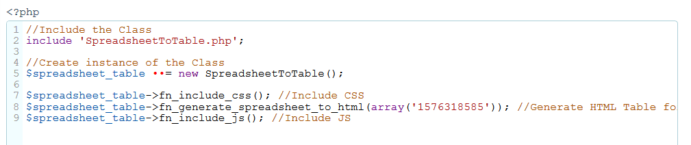 CSV, XLS/XLSX To HTML Table With Pagination and Search - 2