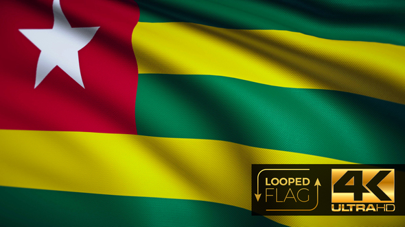 Togo Flag 4K alt