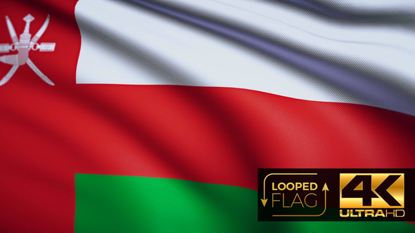 Oman Flag 4K alt