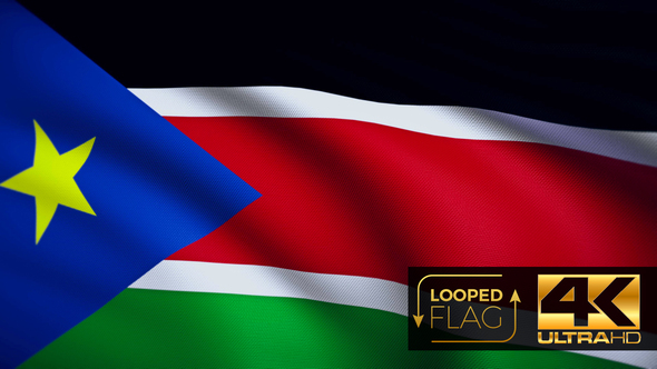 South Sudan Flag 4K alt