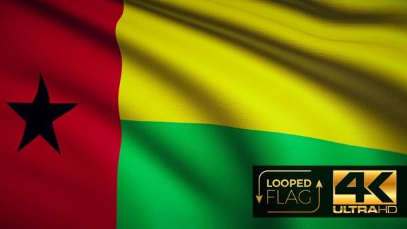 Guinea-Bissau Flag 4K alt