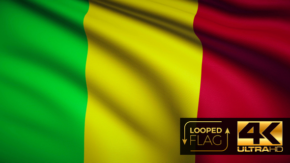 Mali Flag 4K alt