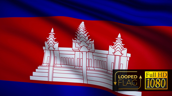 Cambodia Flag alt
