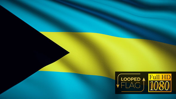 Bahamas Flag alt