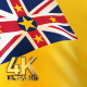 Niue Flag - 4K - VideoHive Item for Sale