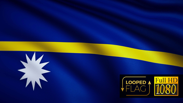 Nauru Flag alt
