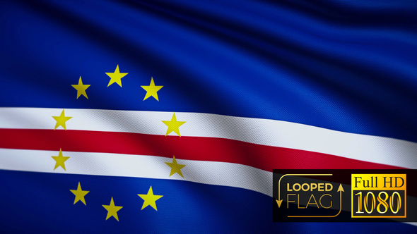 Cape Verde Flag alt
