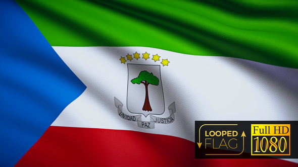 Equatorial Guinea Flag alt