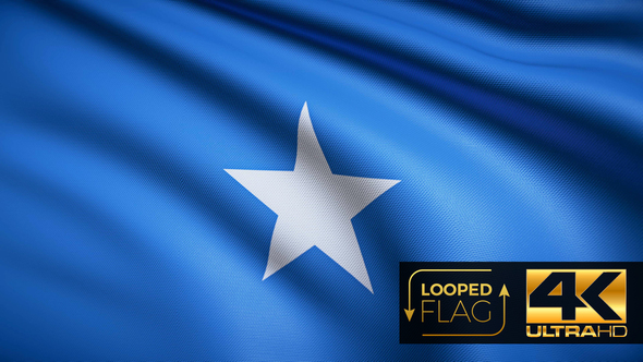 Somalia Flag 4K alt