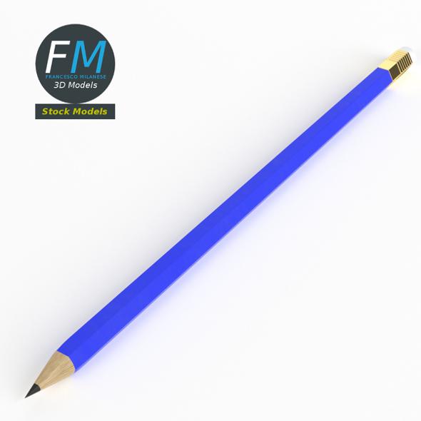 Pencil with eraser - 3Docean 25369055