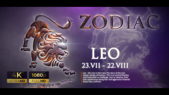 Zodiac - VideoHive 23103284