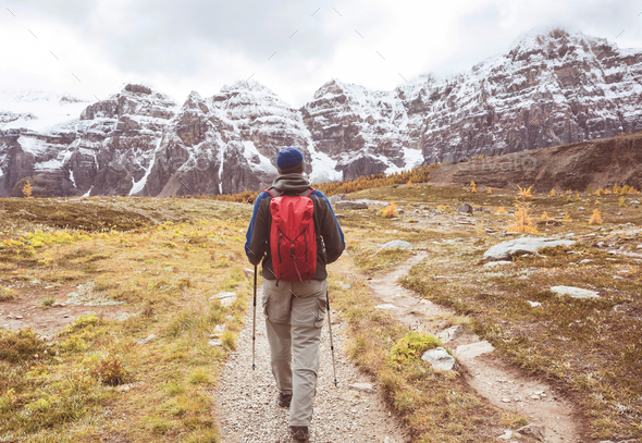 Hike in Canada - Stock Photo - Images