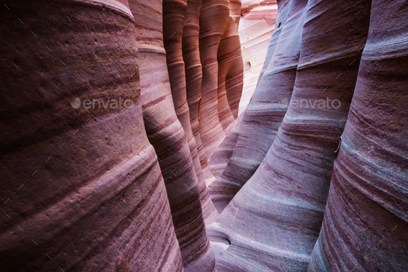 Slot canyon - Stock Photo - Images