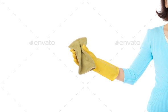 Housecleaning at Full Speed - Stock Photo - Images