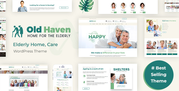 Old Haven | Elderly Home, Senior Care WordPress Theme