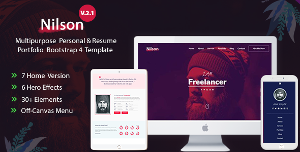 Nilson - Multipurpose - ThemeForest 25126048