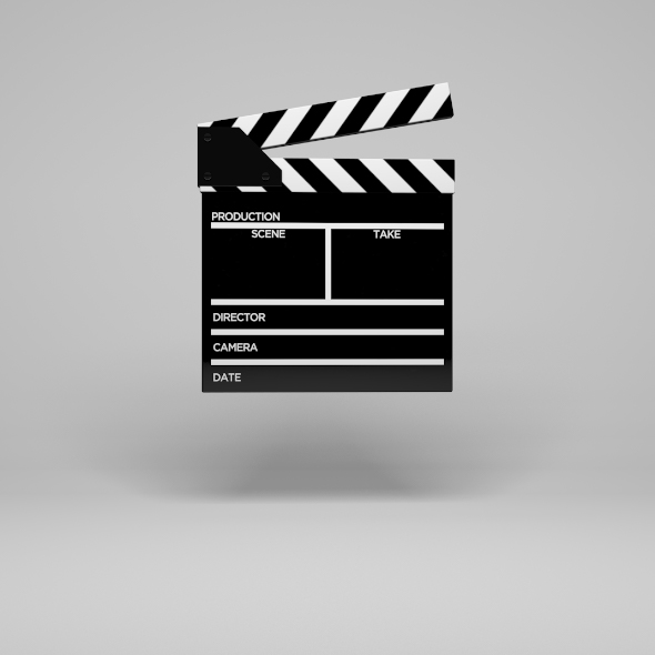 Movie Clapper Board - 3Docean 25389675